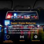 Retrovisor Multimídia SmartVision - Com Câmera de Ré